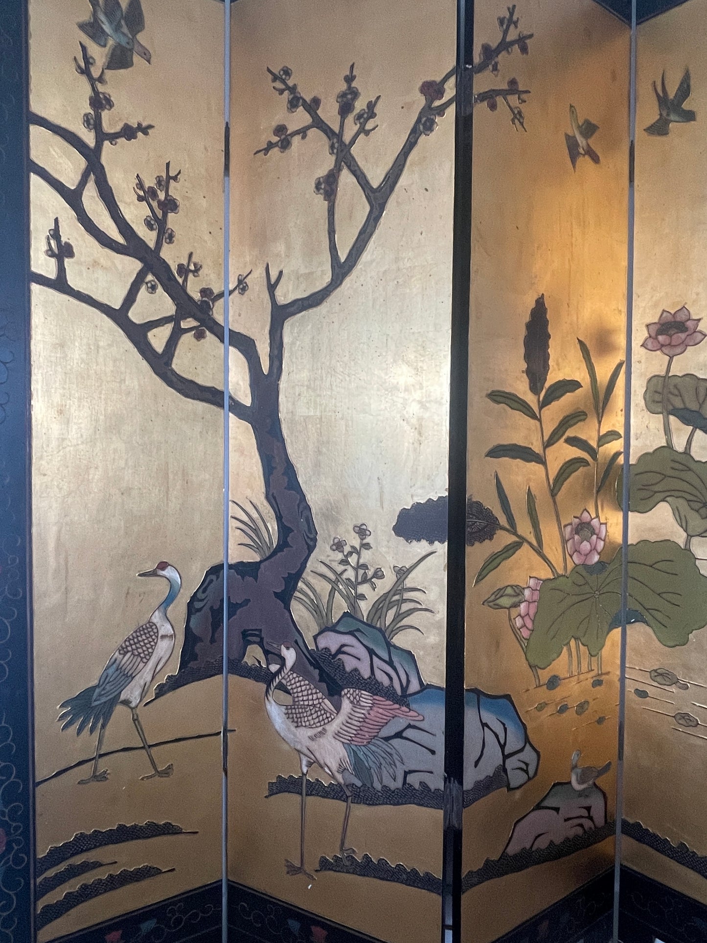 Chinoiserie Room Divider Screen